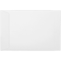 Luxpaper отворено крајни коверти, бели, 500 пакувања