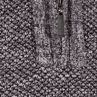 Псиакги зимски палта за женски Машки Есенски И Зимски Џемпер Топ Тенка Јака Еднобојно Задебелување Со Половина Патент Плетена