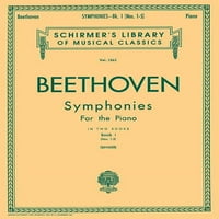 Симфонии-Книга 1: Ширмер Библиотека На Класици Волумен Пијано Соло