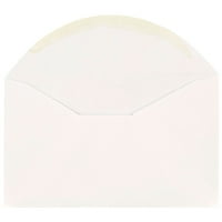 2pay комерцијални мини коверти, 1 4, бело, 50 пакувања