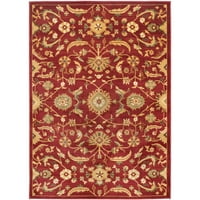 Традиционален килим -Полипропилен на наследство, 2850gr sqm -red злато -боја: црвено злато, дизајн: традиционален, облик: голем
