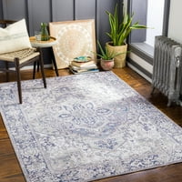 Уметнички ткајачи ирис апстрактна област килим, светло сива, 2'3 3'9