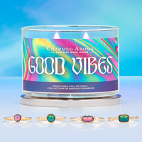 Добра свеќа за вибрации - колекција на прстен за расположение