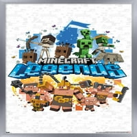 Minecraft: Легенди - Бел Ѕид Постер, 22.375 34 Врамени