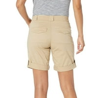 Женски удобни летни шорцеви влечејќи ги еластичните џебови на половината, обични панталони за плажа