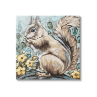 Слупел верверица шума цвет цвета животни и инсекти галерија за сликање завиткано платно печатено wallид уметност