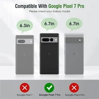Покритие За Случај На Паричник На Google Pixel Pro, [Шема На Јаглеродни Влакна] Заштитна Обвивка За Магнетно Затворање Со Цврсто