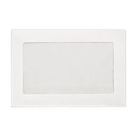 Luxpaper со целосни прозорски коверти, светло бело, 250 пакувања