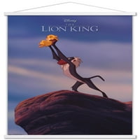 Дизни Кралот Лав-Гордост Рок Ѕид Постер Со Дрвена Магнетна Рамка, 22.375 34