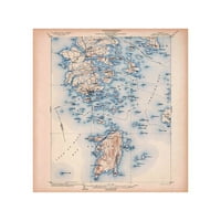 Атлас На Мејн, Островот Елен И Островот Ау Хаут И Стонингтон И Островот Лебед 1905