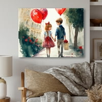 DesignArt Young Love Canvas wallидна уметност