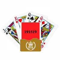 Меѓународна Општа Помош Број Кралската Флеш Покер Игра Картичка Игра