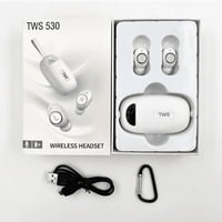 Безжични Слушалки За Моторола ДРОИД Ма Со Извонреден Звук Вистински 5. Bluetooth Слушалки За Во Уво со 2000mah Куќиште За Полнење
