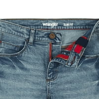 Wrangler Boys Тенок директен тексас краток, големини 4- & хаски