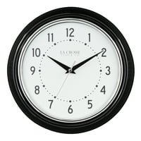 Ла Крст Часовник Класичен Ретро Вечера Црна Кварц Аналогни Часовник, 404-3624Б