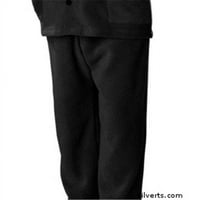 Сребрени Машки Адаптивни Панталони За Инвалидска Количка Со Отворен Грб-Задни Панталони-Големи, Црни