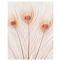 Ремек -дело уметничка галерија праска од праска од паун од Бел Мејсон Канвас Фото уметност Печати 22 28