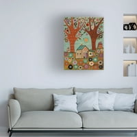 Карла gerерард „сива куќа“ платно уметност