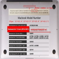 Каишек Хард Случај Покритие Компатибилен Со-Објавен Нов Macbook Air s СО RETINA Дисплеј USB Тип-C Модел: A A Розова серија 0629