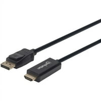 Manhattan® 4K @ Hz DisplayPort на кабелот HDMI®