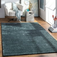 Уметнички ткајачи Кастав мудрец модерен килим од 12 '15'