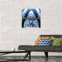 Напад На Титан: Сезона-Синџири Ѕид Постер, 14.725 22.375