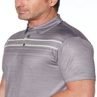 Краток ракав на бен Хоган со кратки ракави за голф Поло кошула, до 5xl